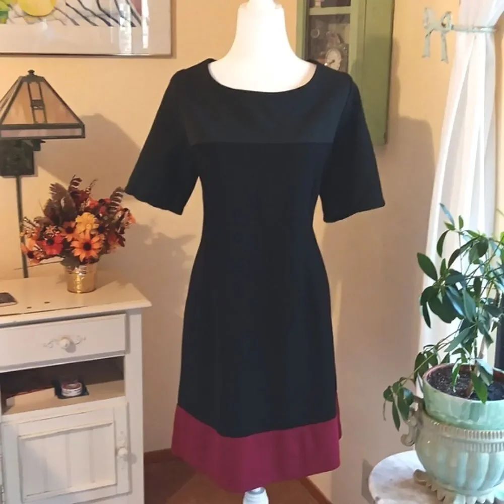 NWOT Monroe and Main Colorblock Knit Dress, Career Professional,  Plus Size